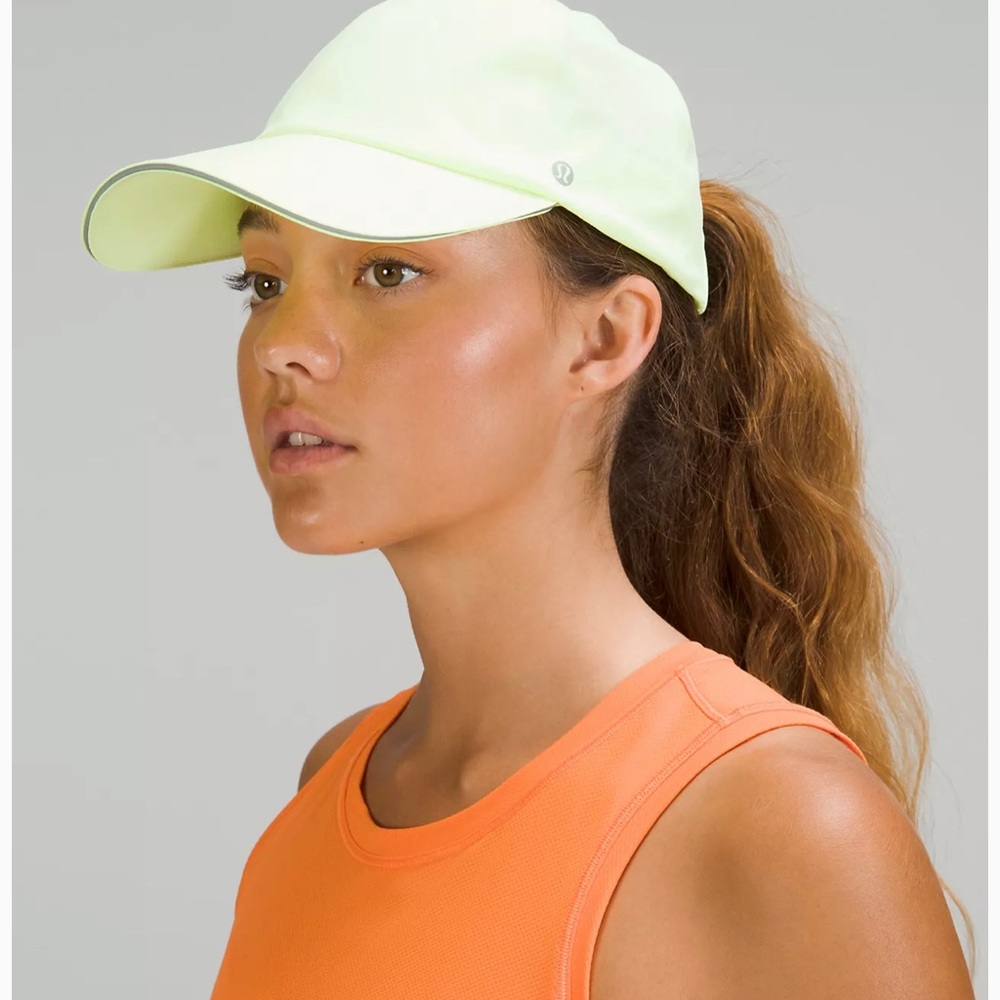 Lululemon green Fast and Free Running Hat